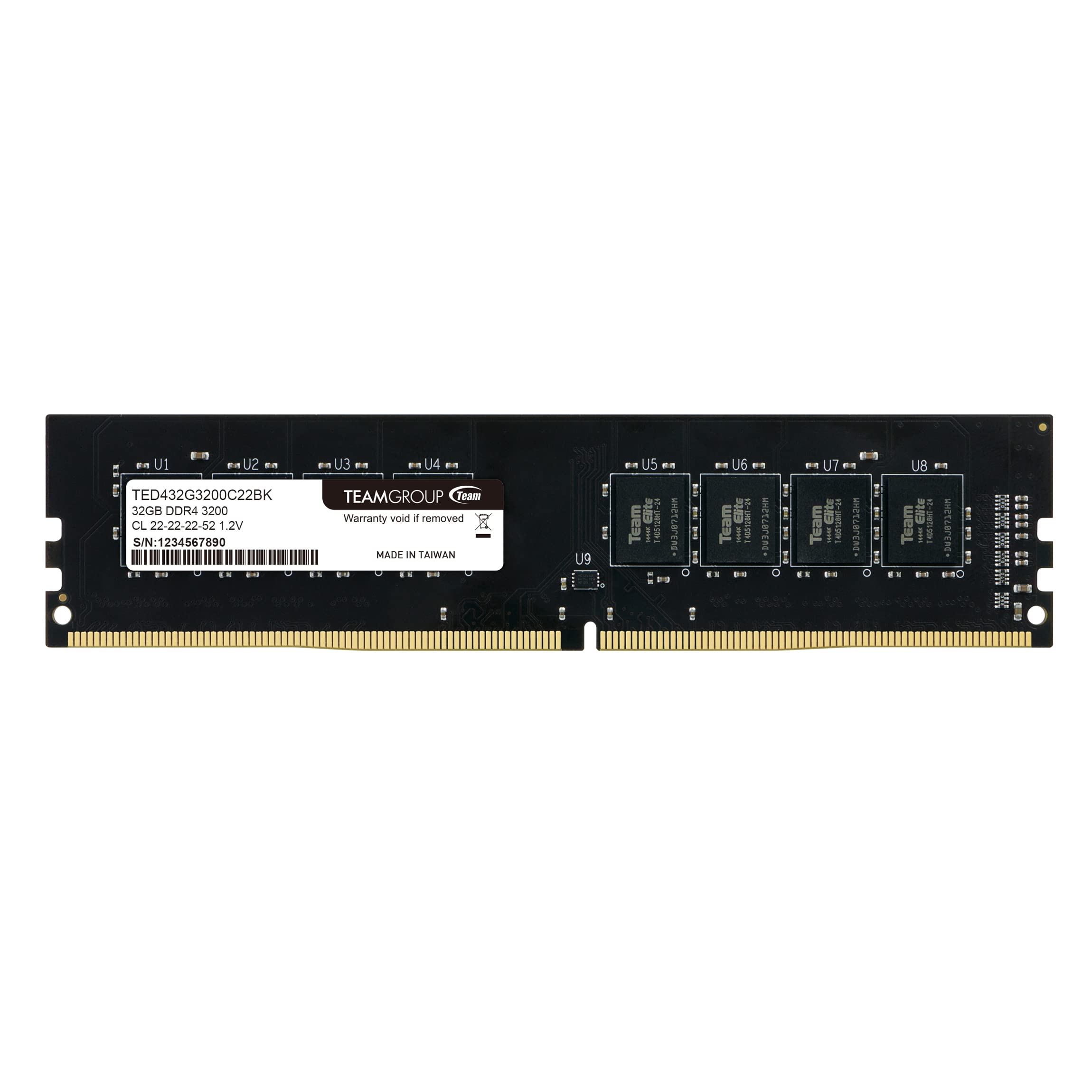 RAM DDR4 TEAMGROUP ELITE 32GB 3200 MHZ